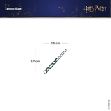 Harry Potter Zauberstab Tattoo