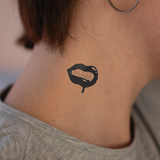 Tatouage Bouche de Vampire