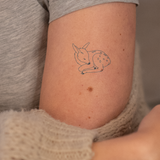 Tatouage Bébé Chevreuil endormi