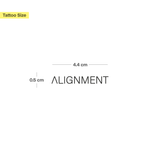Tatouage Alignment