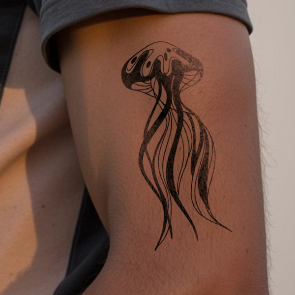 Tatouage Grande Méduse