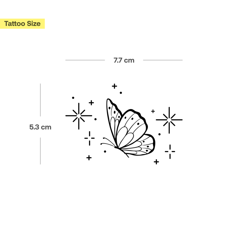 Tatouage Papillon 2000