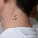 Mini Wassermelone Tattoo