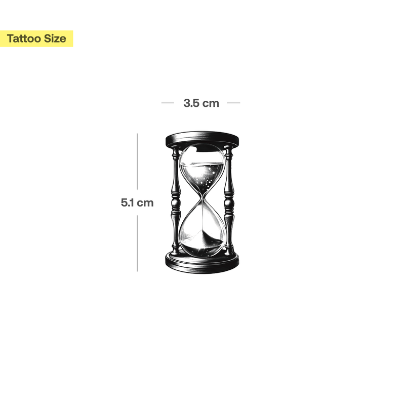 Tatouage Sablier