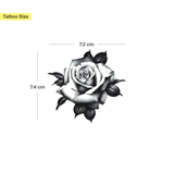 Tatouage Rose traditionnelle