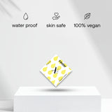 Tatouage papillon avec initiales (A-Z)