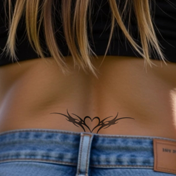 Tatouage Cœur Tribal