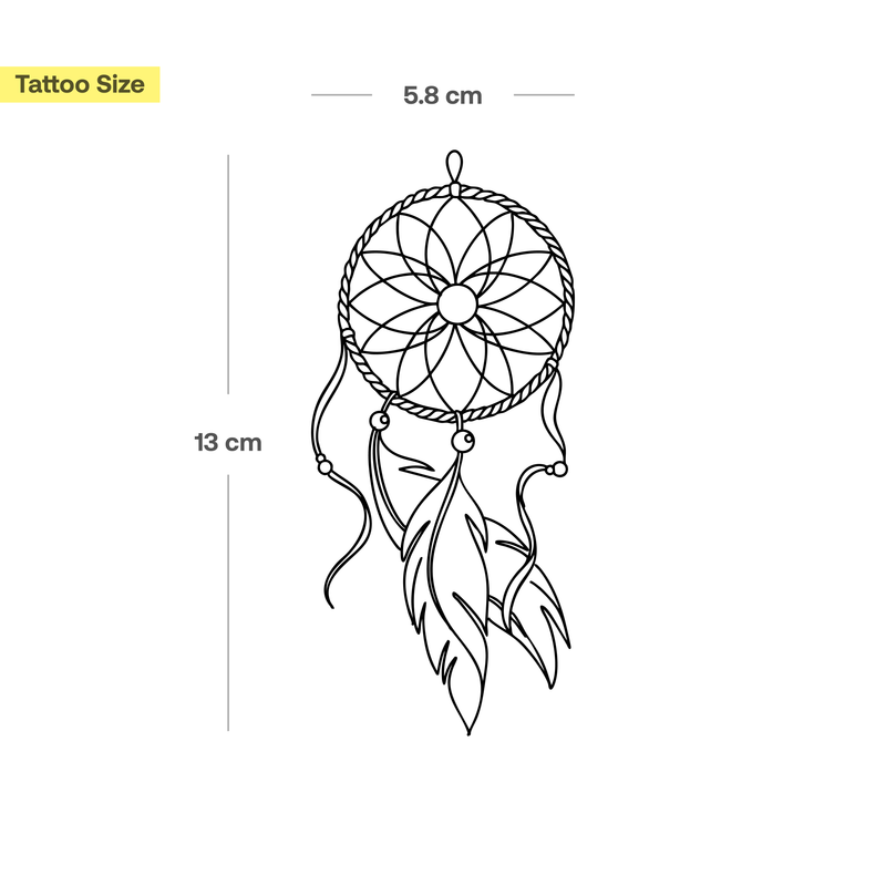 Tatouage Grand Attrape-Rêves