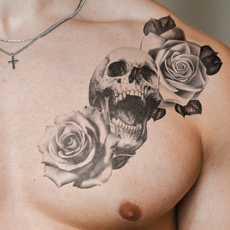 Tatouage Baiser de la mort