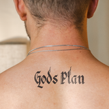 Tatouage God’s Plan