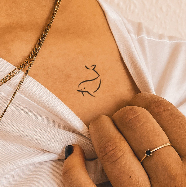 tatouage de dauphin 