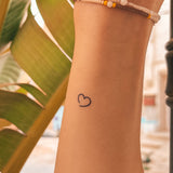 Tatouage coeur ouvert 