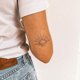 Tatouage d'ornements - lot de deux 